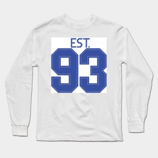 Est. 93 blue Long Sleeve T-Shirt